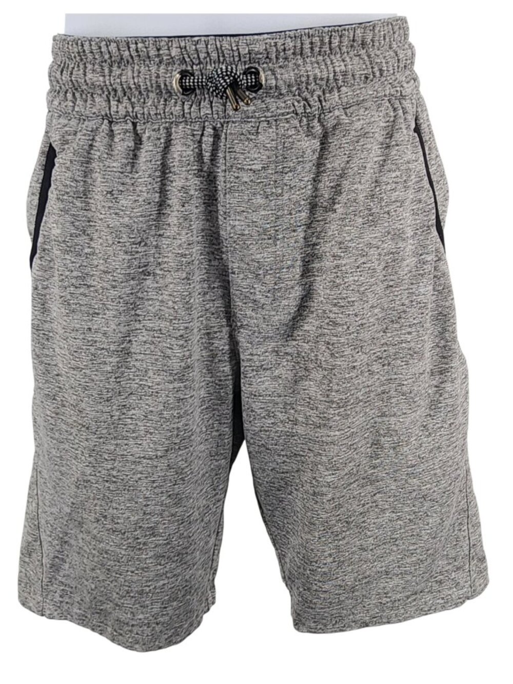 Boy's Univibe Gray Heathered Pull On Shorts XL Athletic Pockets Sports